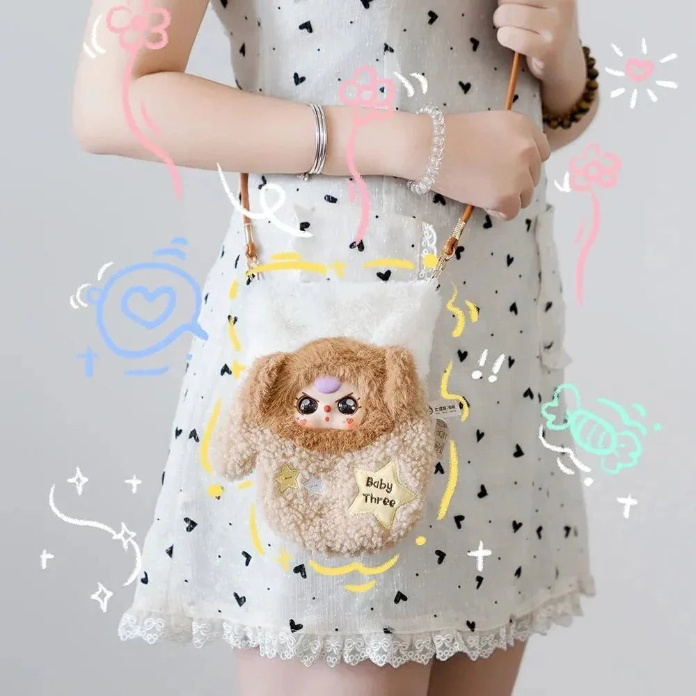 Baby Three-Phone Bag Plush Blind Box