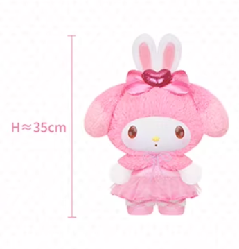 TOP TOY My Melody Strawberry Cookie & Colorful Frosting Series Vinyl Plush Figure