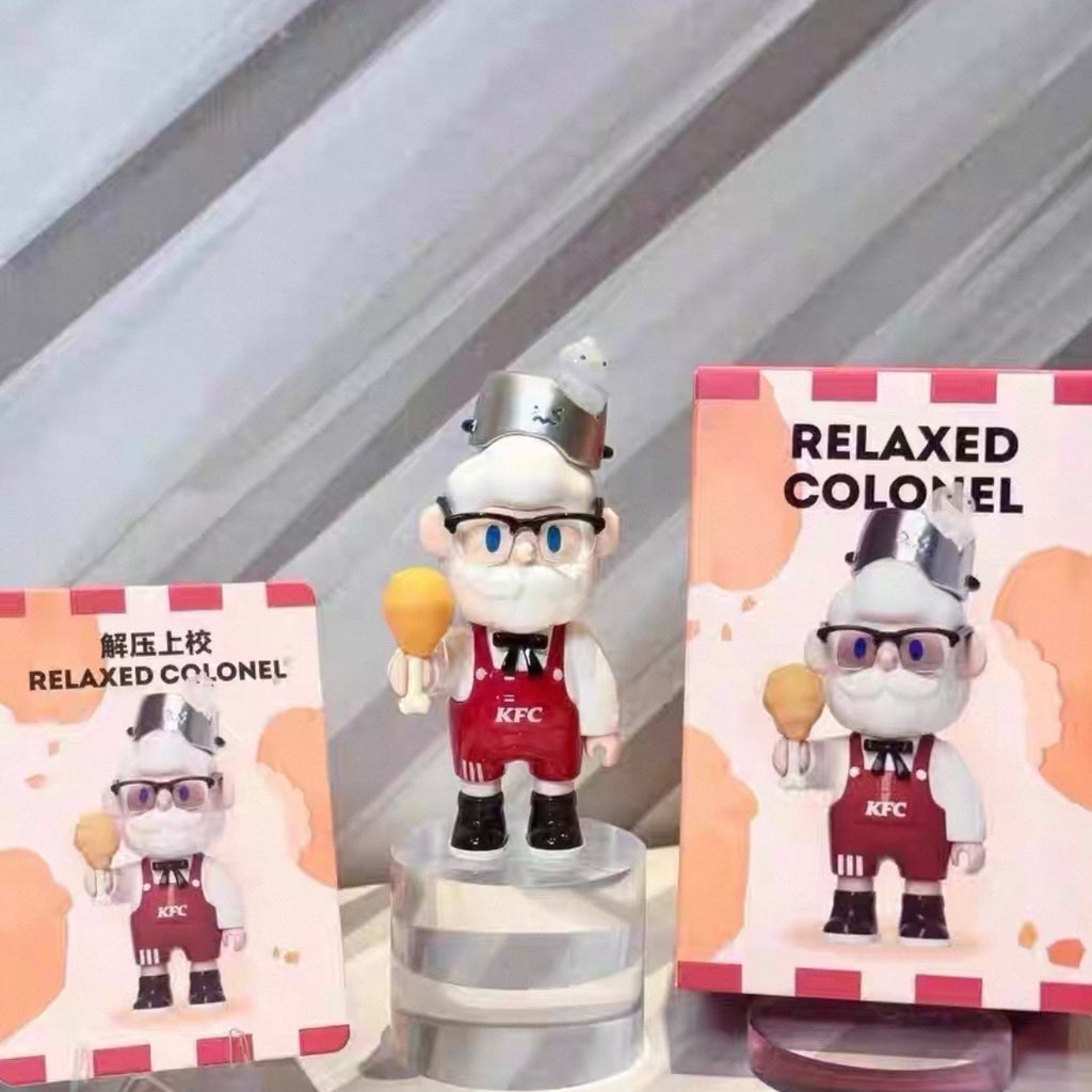 FINDING UNICORN FARMER BOB X KFC SERIES Vinyl plush pendant figurines