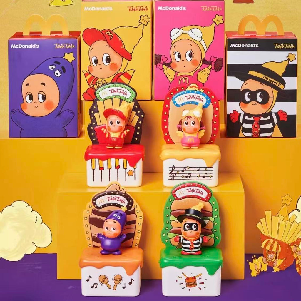 McDonald's x Twinkle Twinkle Stars Choir figurines
