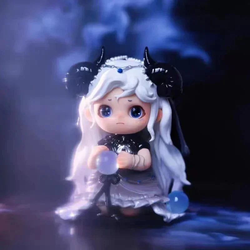 Joy Song of Light And Dark Night Series PVC Figures. Blind Box