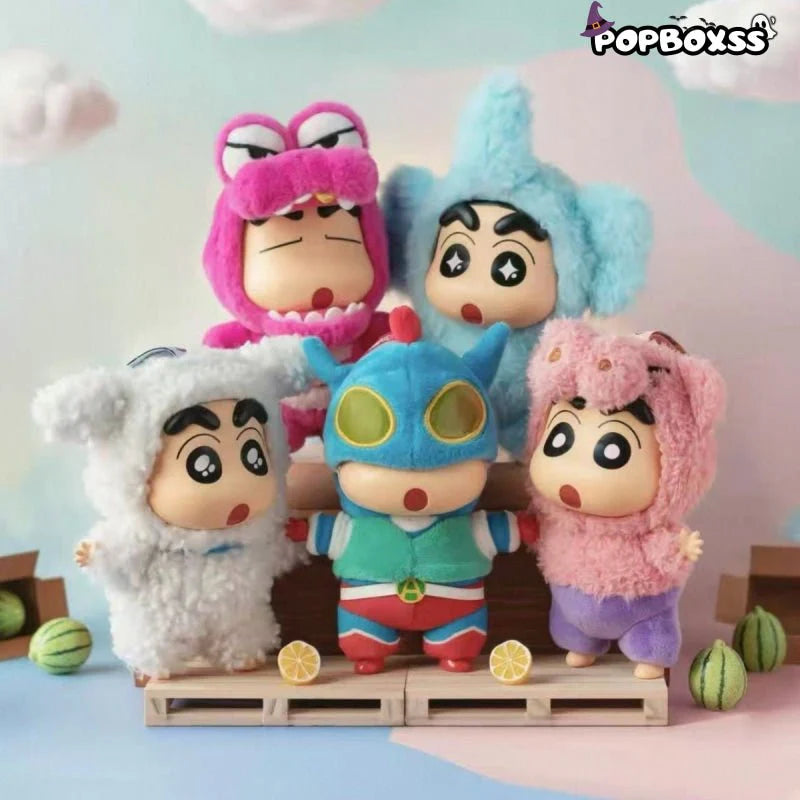 TOP TOY Crayon ShinChan Play Party! Series Plush Pendant Blind Box