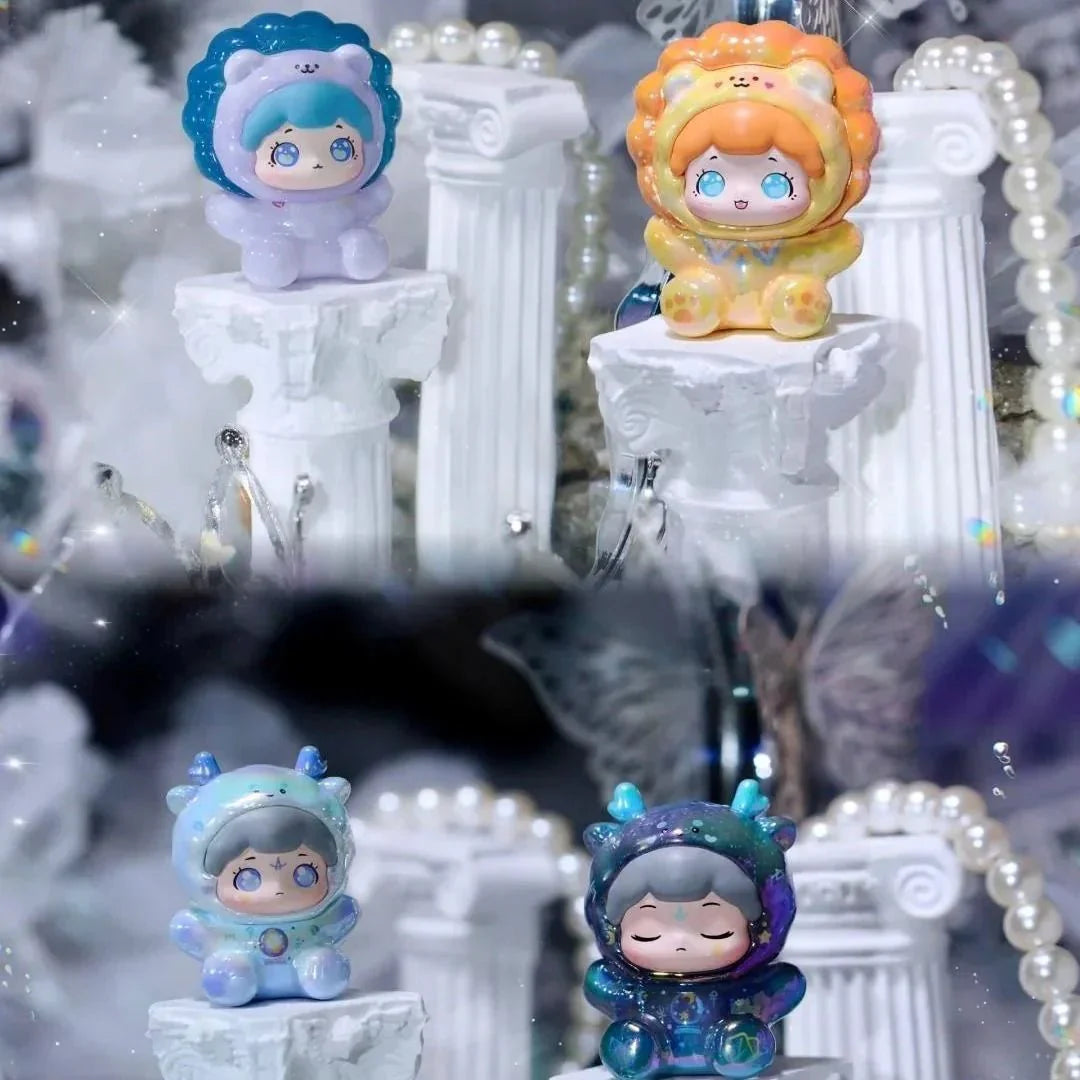 Baobao's Zodiac Pet Series Mini Beans Figures. Blind Box