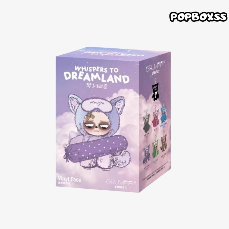 【US 3-5 Arrival】Sleepless Grumpipi V2 Whispers to Dreamland Series Plush Blind Box