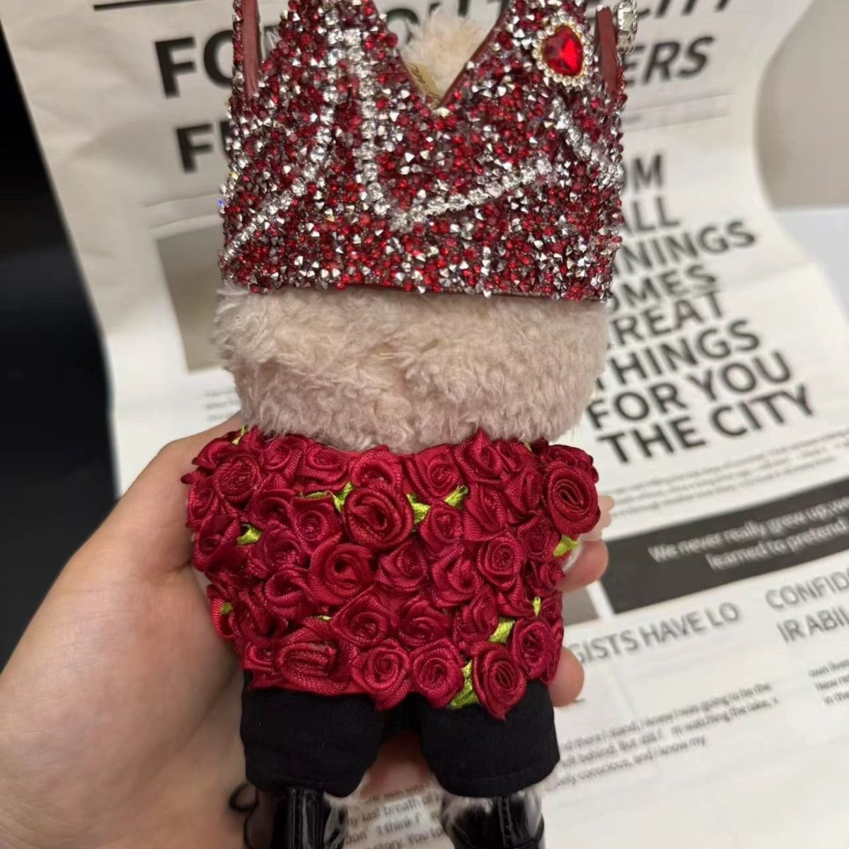 Labubu doll clothes Same model as G-Dragon's concert (No doll)