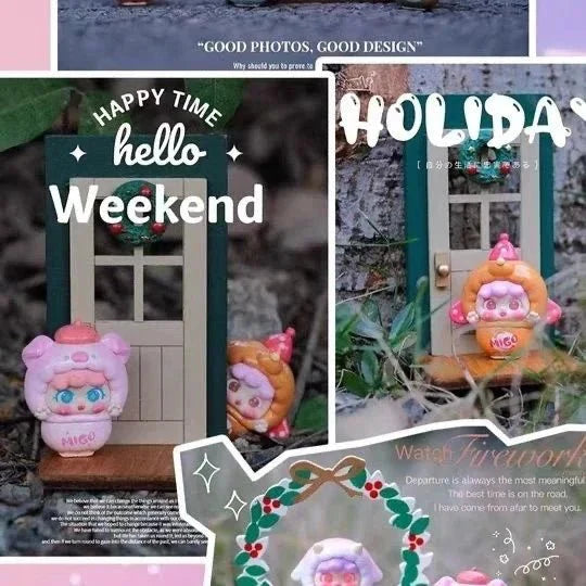 MIGO Mischievous Cute Mini Series Figures. Blind Box