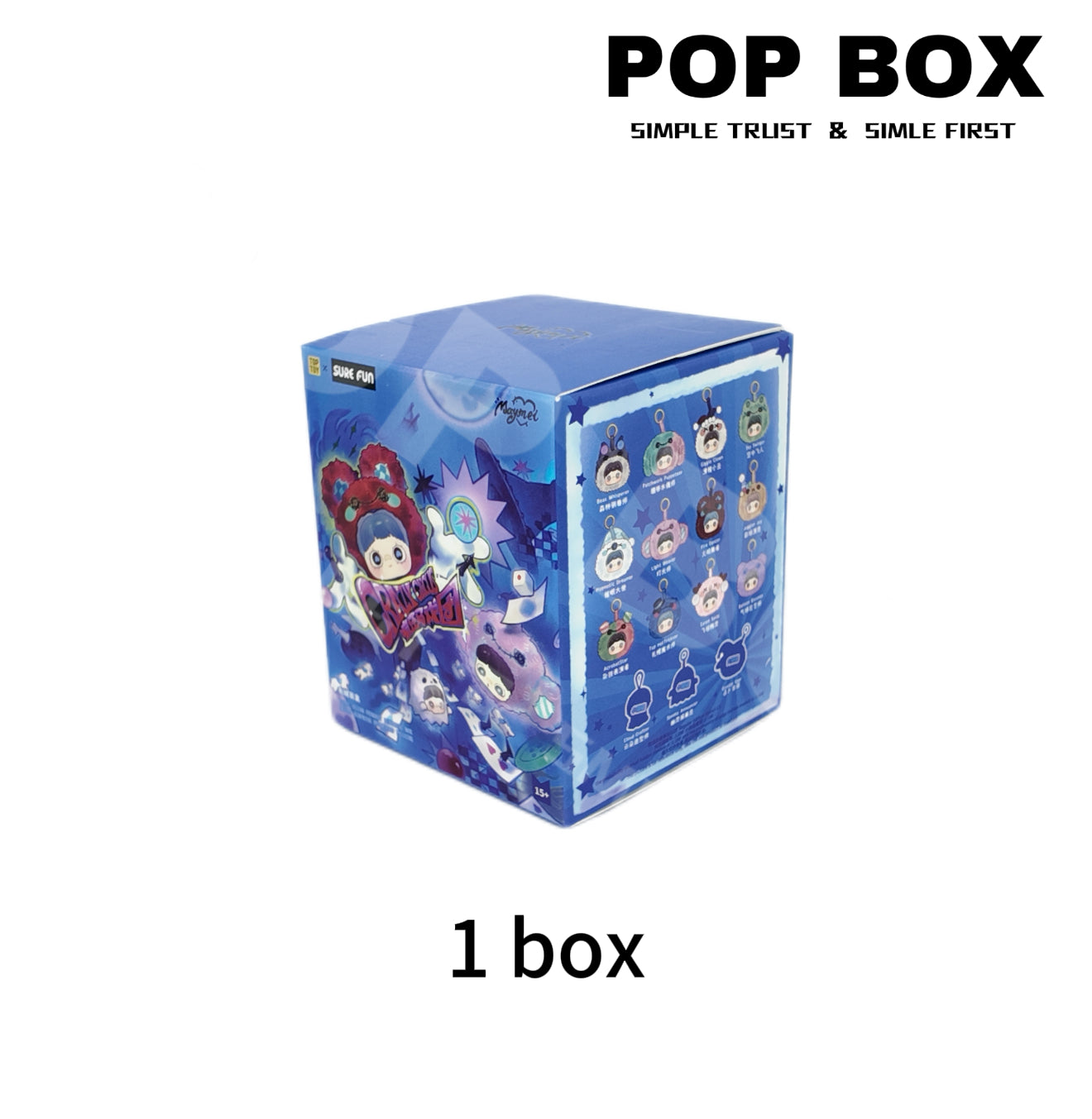 【US 3-5 Arrival】MayMei Crazy Circus Series Plush Blind Box