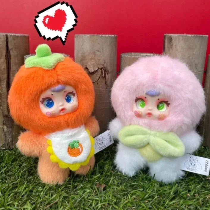 MM Milk Candy Cololful Fruit Series Plush Pendant Blind Box