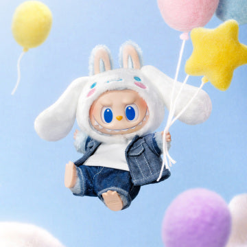 【Hot】THE MONSTERS LABUBU × SANRIO Characters Series Vinyl Plush Pendant Blind Box