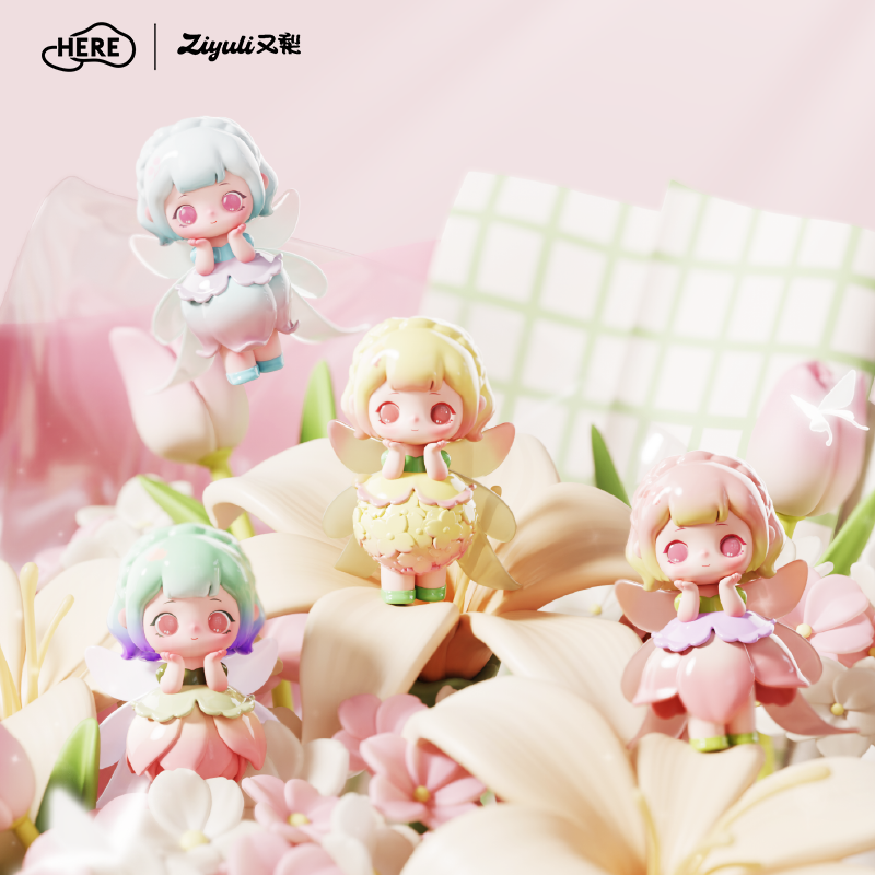 ZIYULI Flower Spirit WhisperSeries Figures Blind box