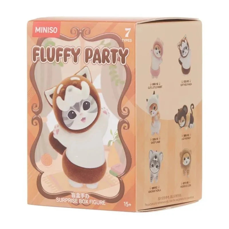 Mofusand Fluffy Party Series Figures. Blind Box