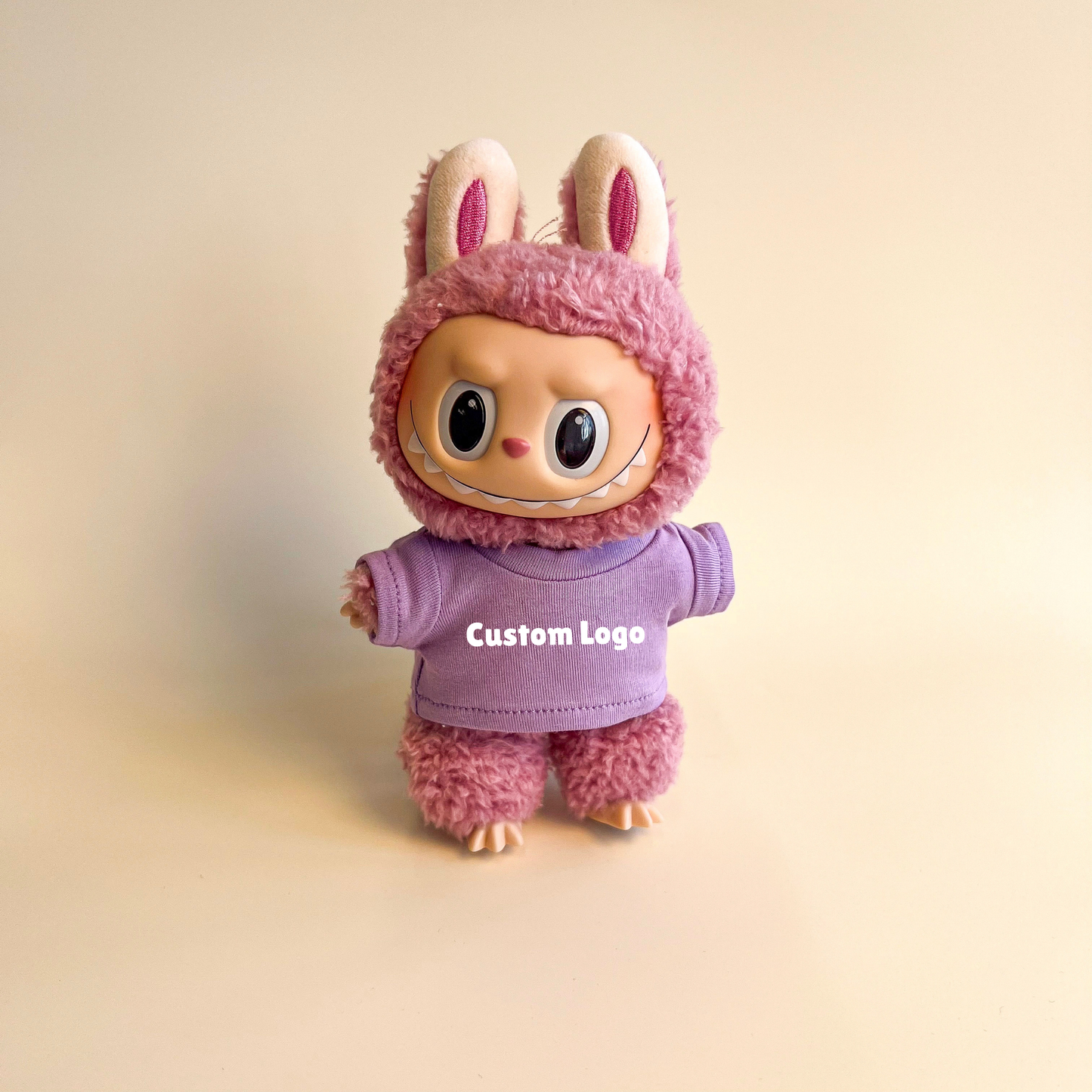 Labubu Custom Logo T-Shirt – Multiple Colors