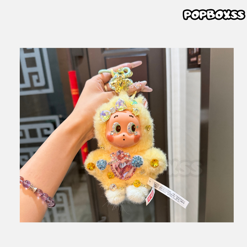 【Customized Two-Week】 Labubu Swarovski Crystal Doll Clothes (Doll Included) Have a Good Run Series