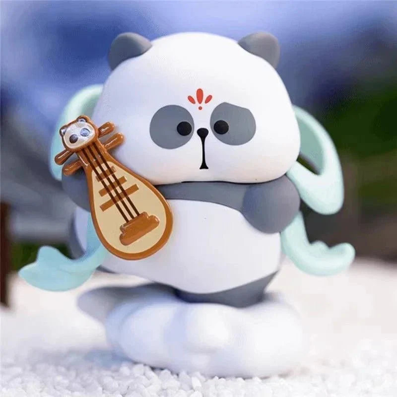 MR PA-PA PA National Essence Travel Notes Series PVC Figures. Blind Box