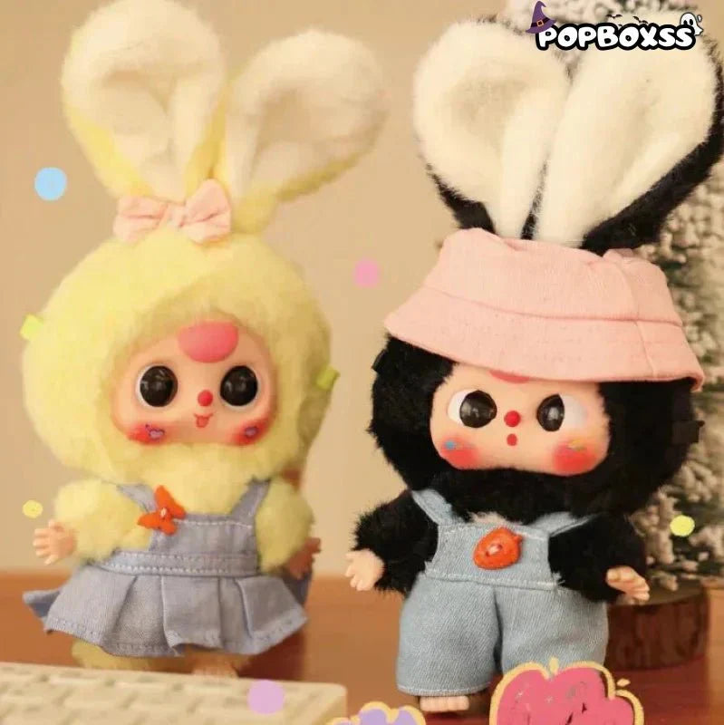 Baby Three Macaron Cute Bunny Series Plush Dolls. Blind Box