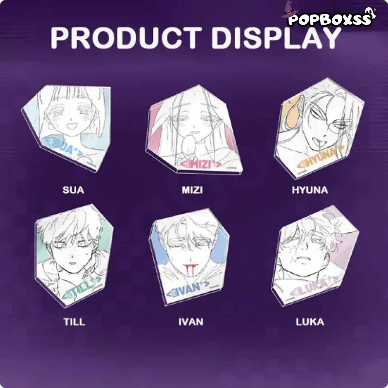 Alien Stage DLC Tragedy On the Stage Series Acrylic Fridge Magnets Blind Box