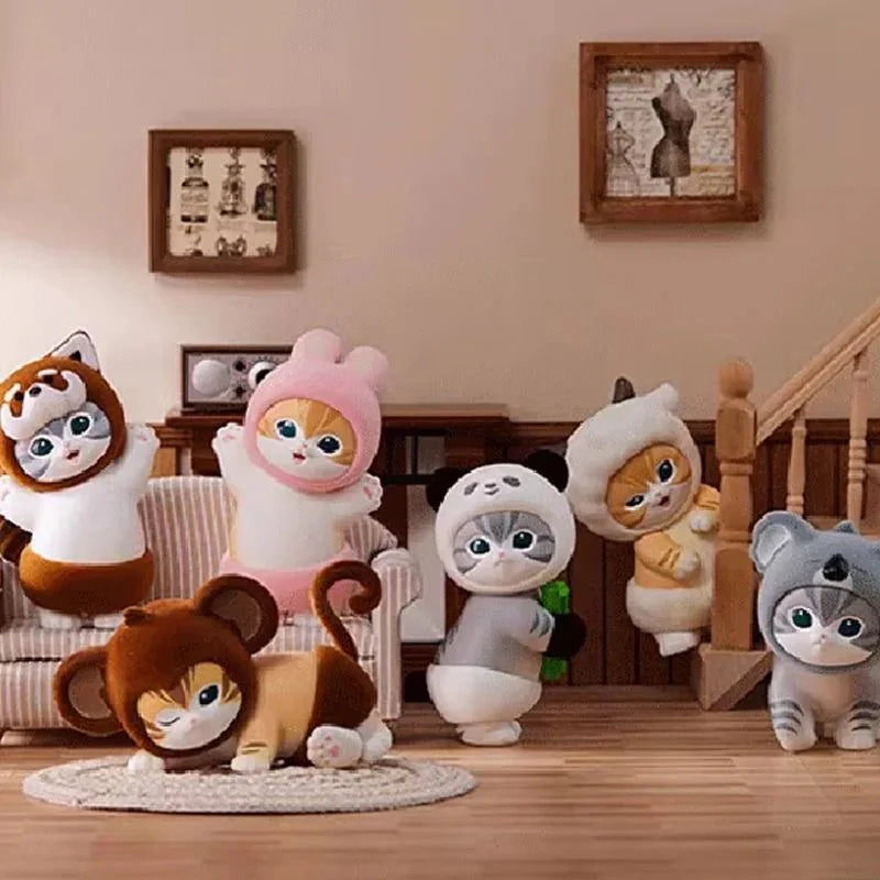 Mofusand Fluffy Party Series Figures. Blind Box