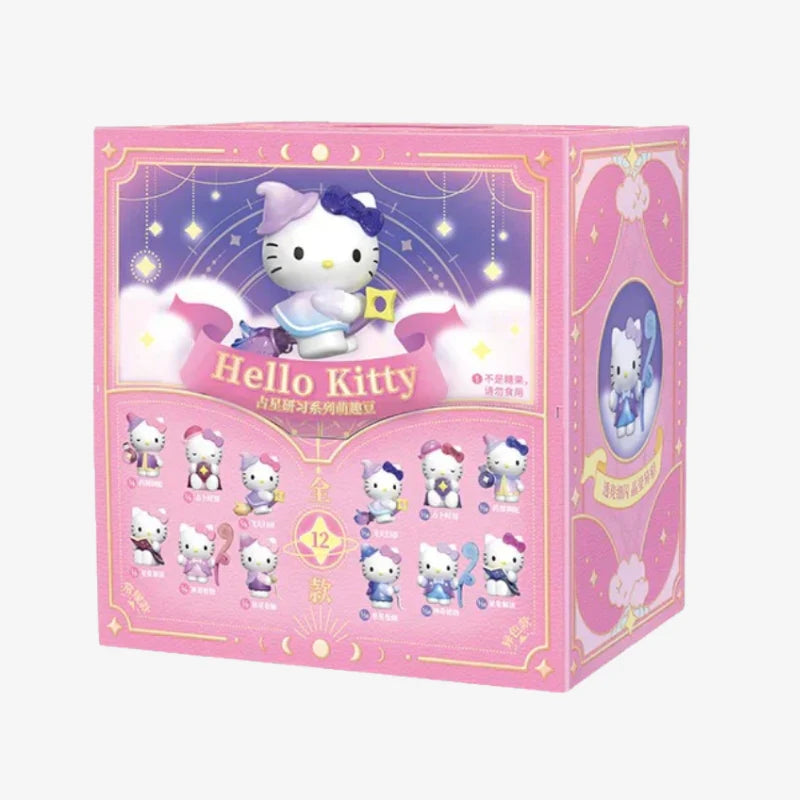 Hello-Kitty Astrology Study Series Mini Beans Figures. Blind Bag