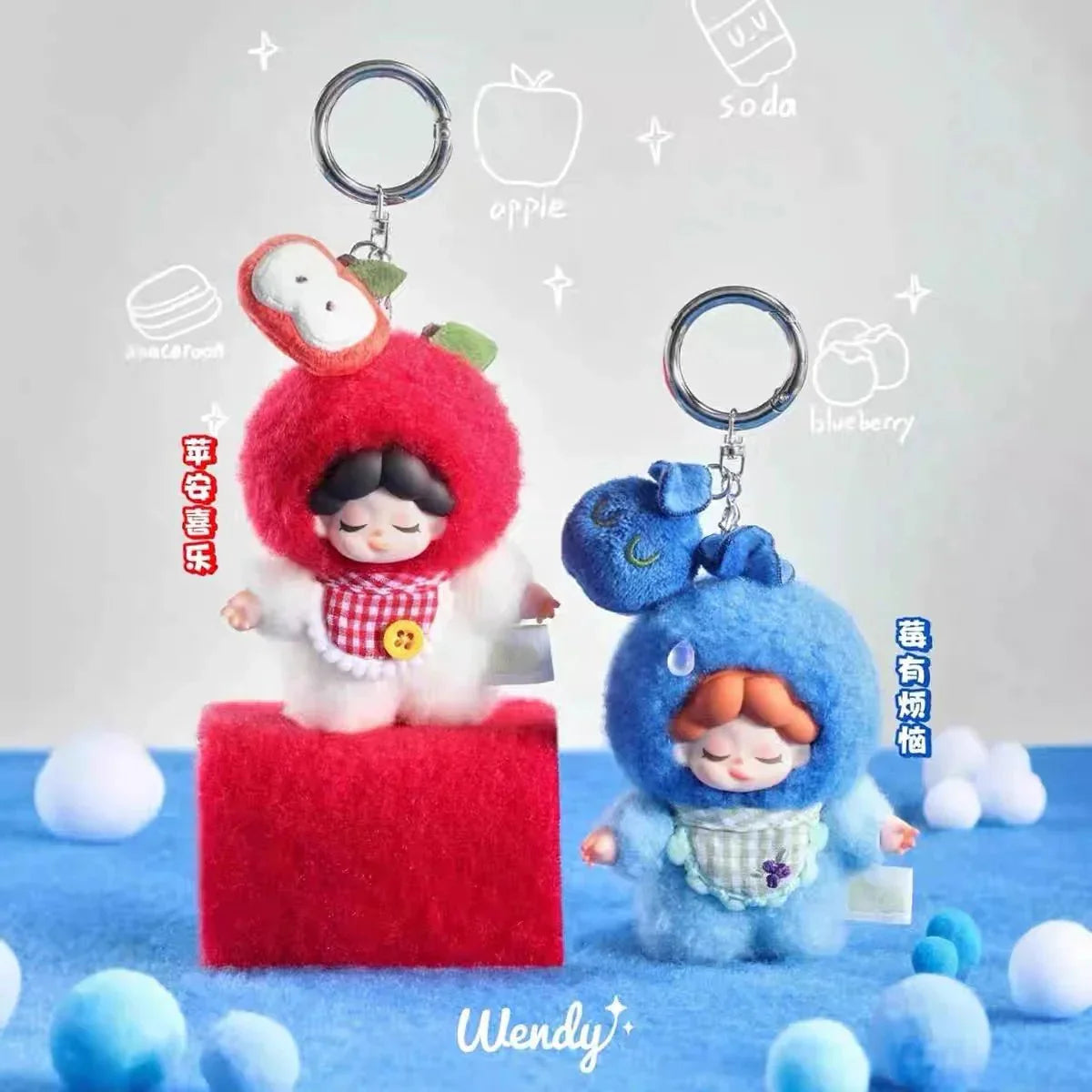 Wendy Fruity Party Series Mini Plush Dolls. Blind Box