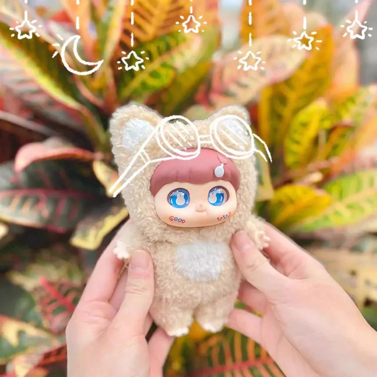FuFu Zhao Cai Fox Series Plush Dolls. Blind Box