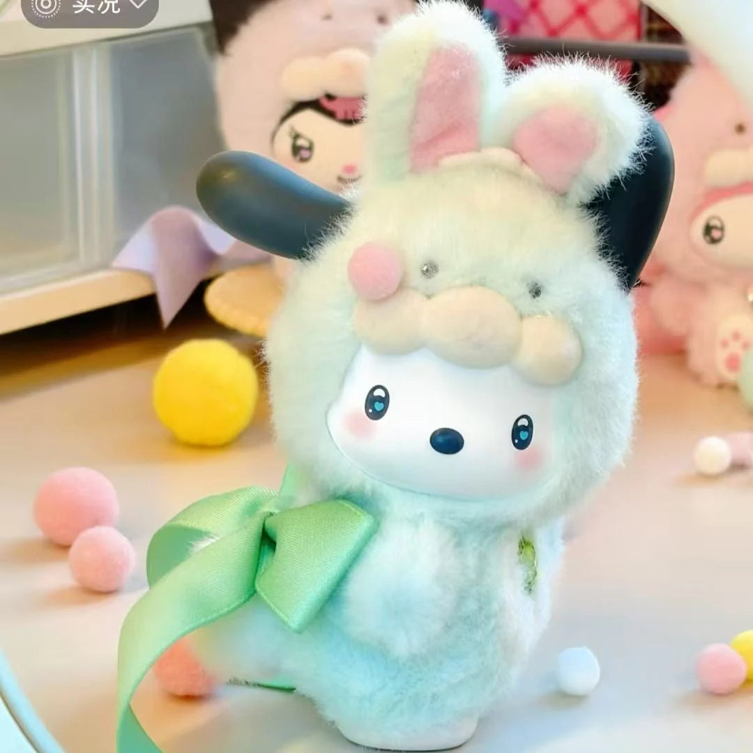 SANRl0 Characters Diamond Bunny Baby Series Plush Blind Box