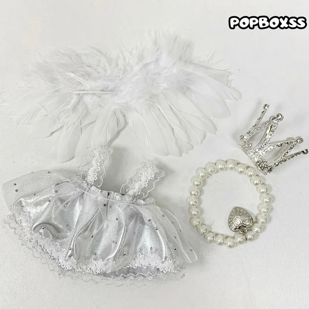 skullpanda clothes Gold and Silver Princess Set