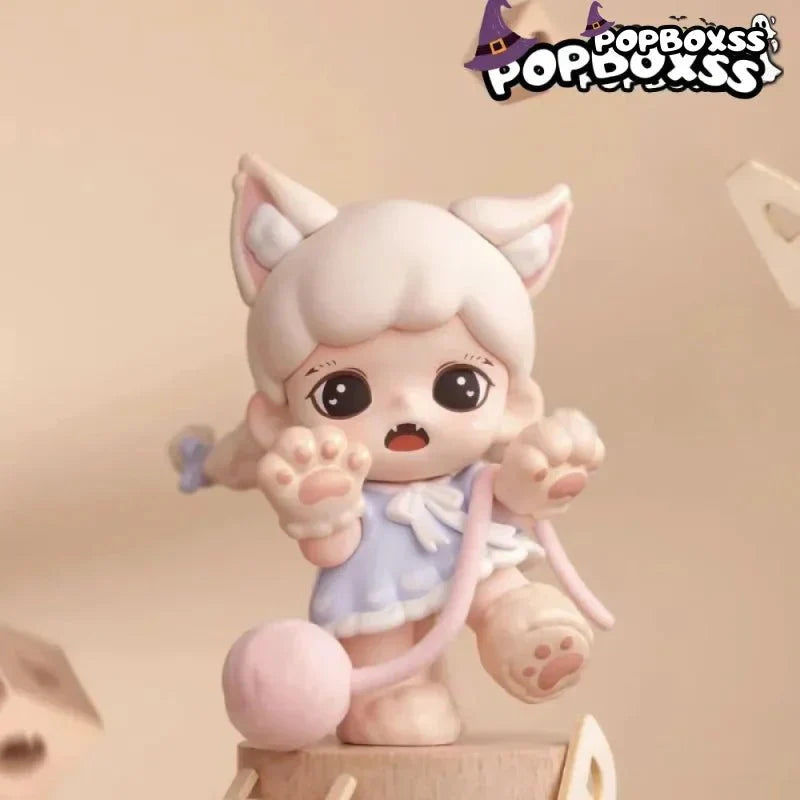 Zoraa Meow Cat Face Mini Series Figures Blind Box