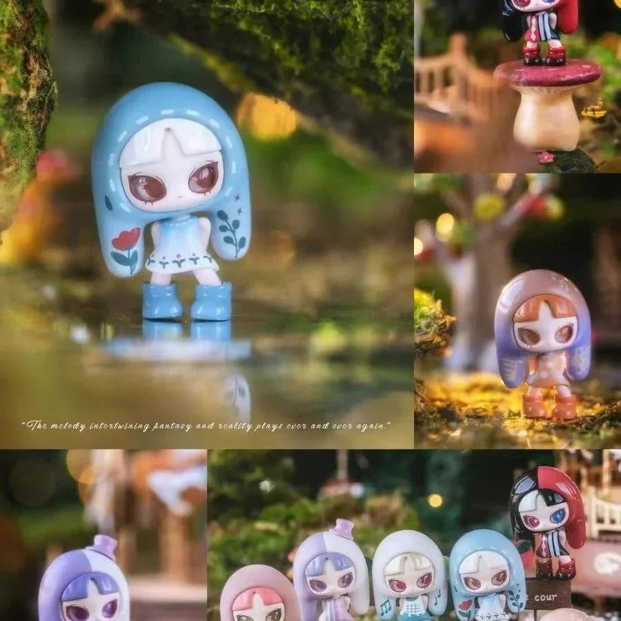 INN'S V2 Symphony of Illusion and Reality Mini Beans Series PVC Figures. Blind Bag