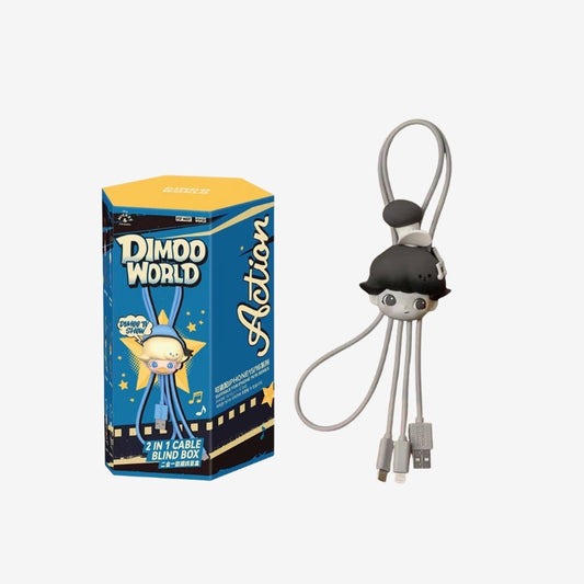 POP MART DIMOO WORLD × DSN Series-2 in 1 Cable. Blind Box