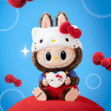 POPMART THE MONSTERS × HELLO KITTY LABUBU - Vinyl Plush Doll