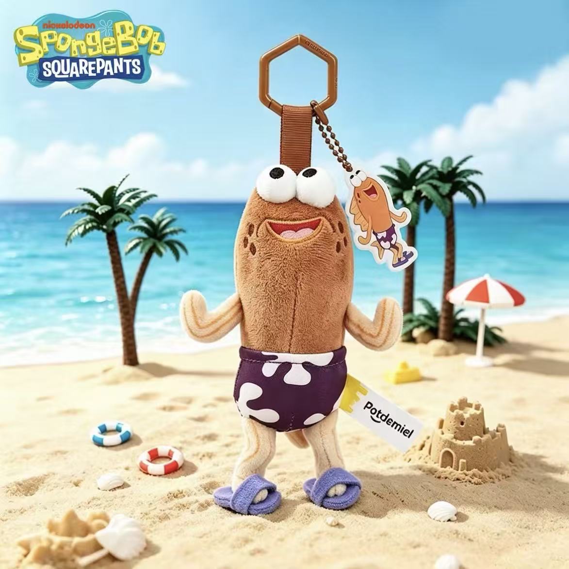 SpongeBob The residents of Bikini Bottom Plush pendant