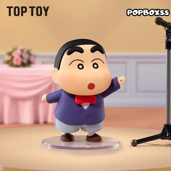 CRAYON SHINCHAN Retro Daily Life Series Figures Blind Box