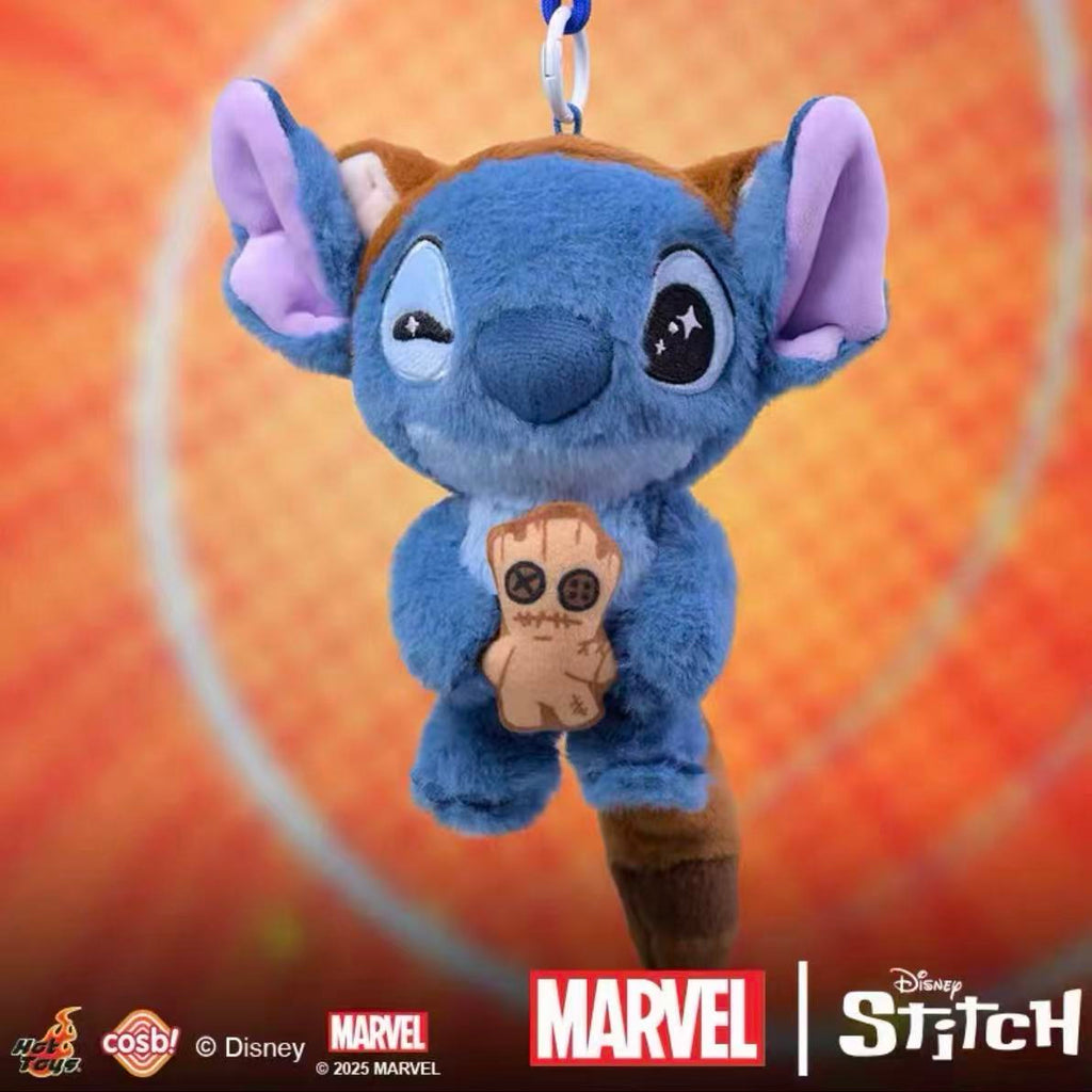 HOT TOYSP COSBI MARVEL X Stitch Vinyl plush pendant blind box