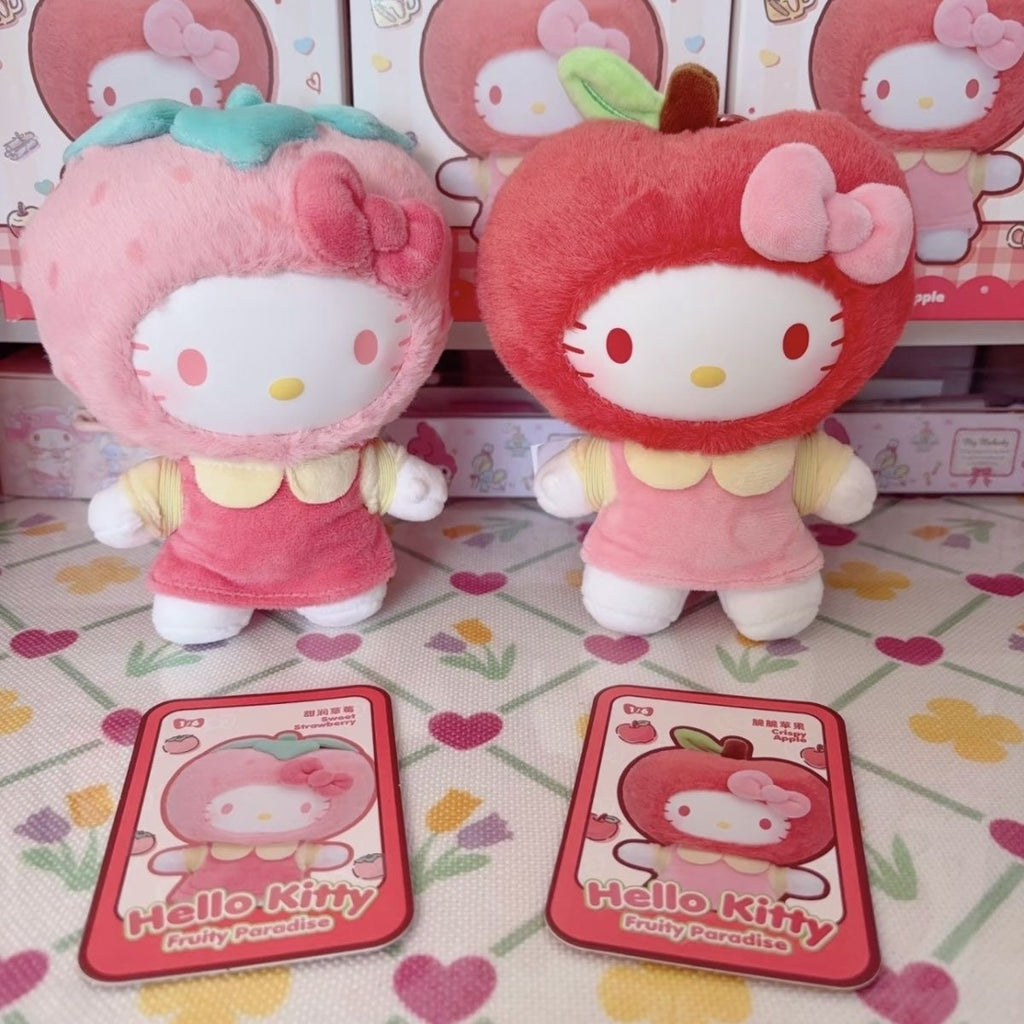 HELLO KlTTY Fruity Paradise Series Plush Dolls, Blind Box