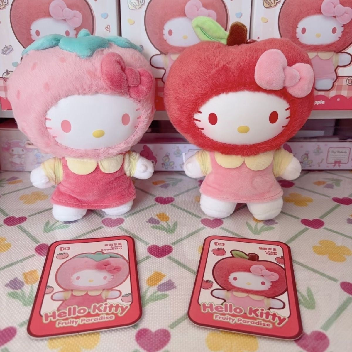 HELLO KlTTY Fruity Paradise Series Plush Dolls, Blind Box