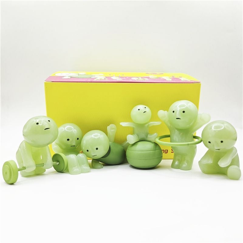 Smiski Exercising Series Figures, Blind Box