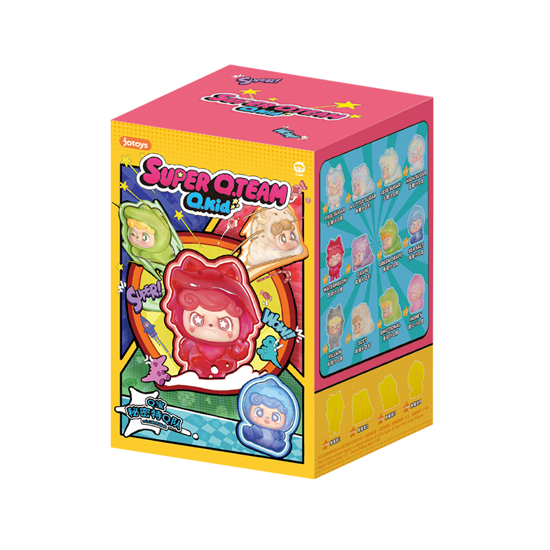 Q.Kid Super Q.Team Mini Series Figures, Blind Box