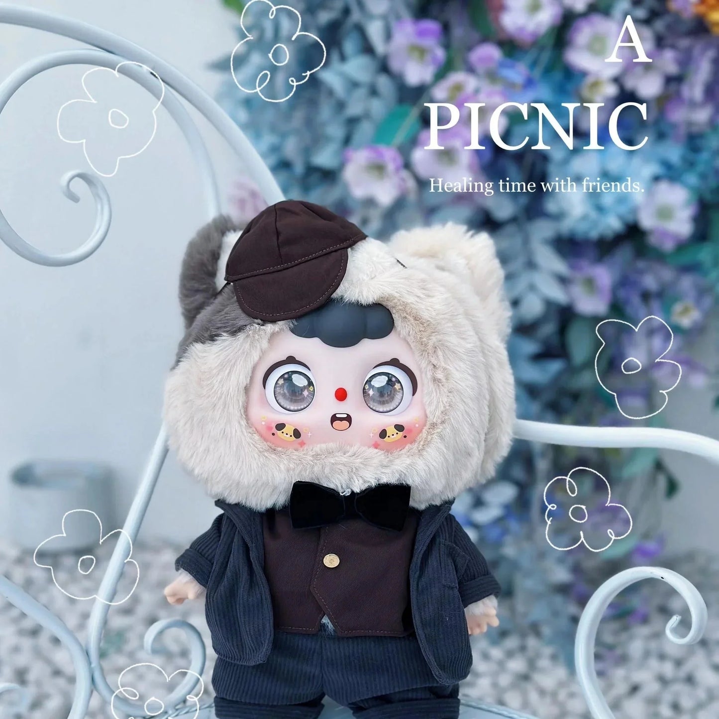 DOUBAO 400% Disappearing Burger Series Plush Blind Box