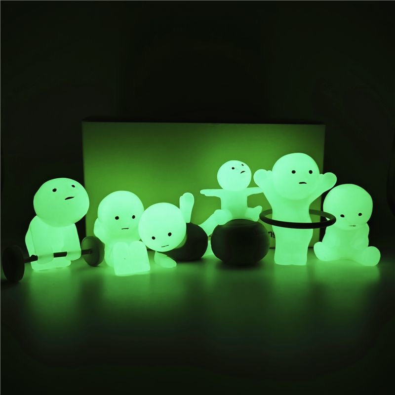 Smiski Exercising Series Figures, Blind Box