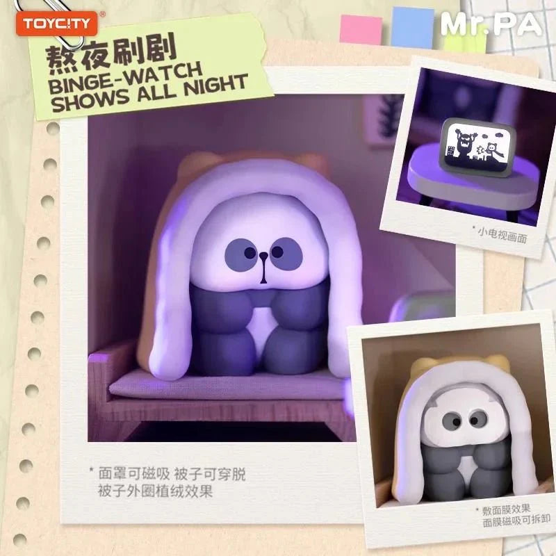 MR.PA No Work Today Series Figures. Blind Box