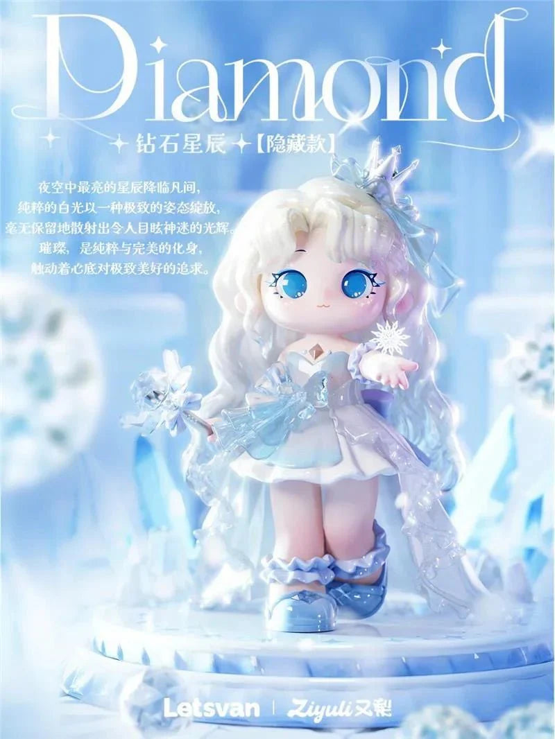 ZIYULI Dazzling Gem Series Figures. Blind Box