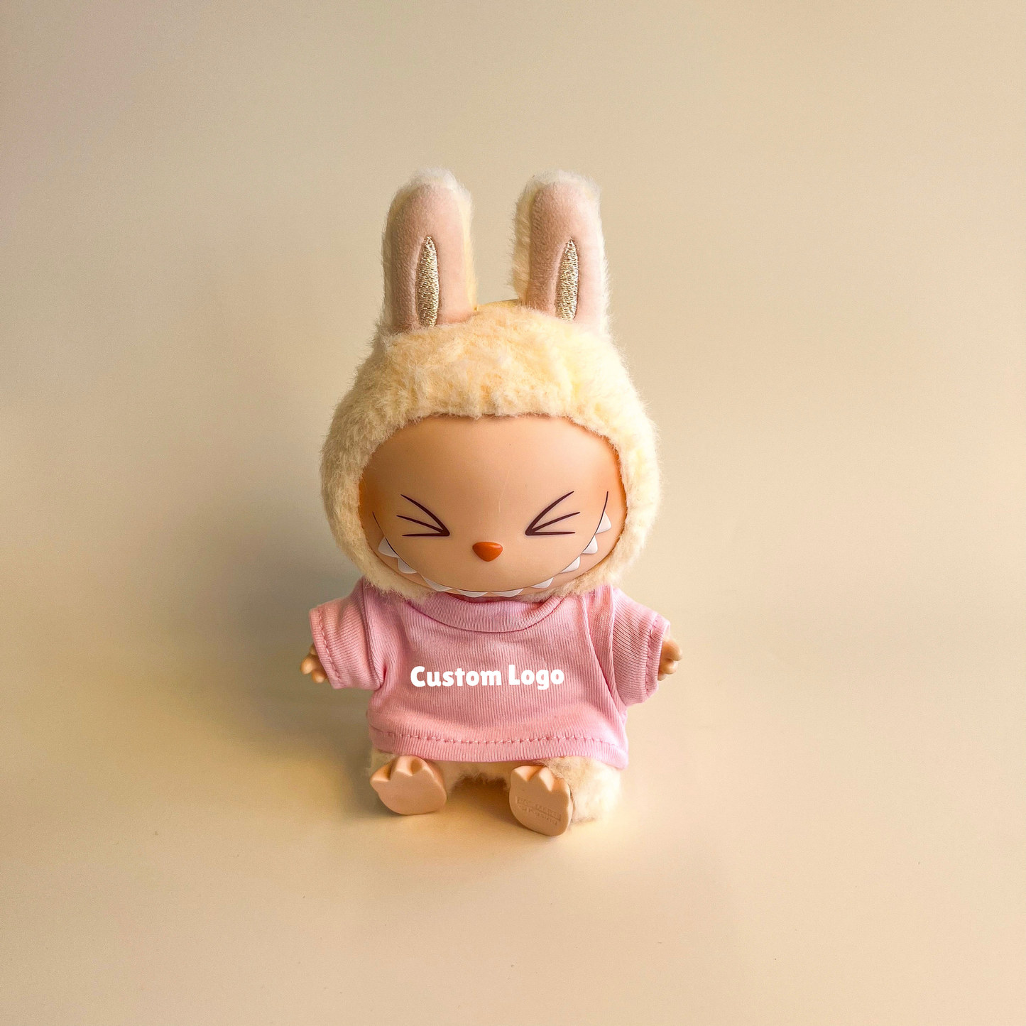 Labubu Custom Logo T-Shirt – Multiple Colors