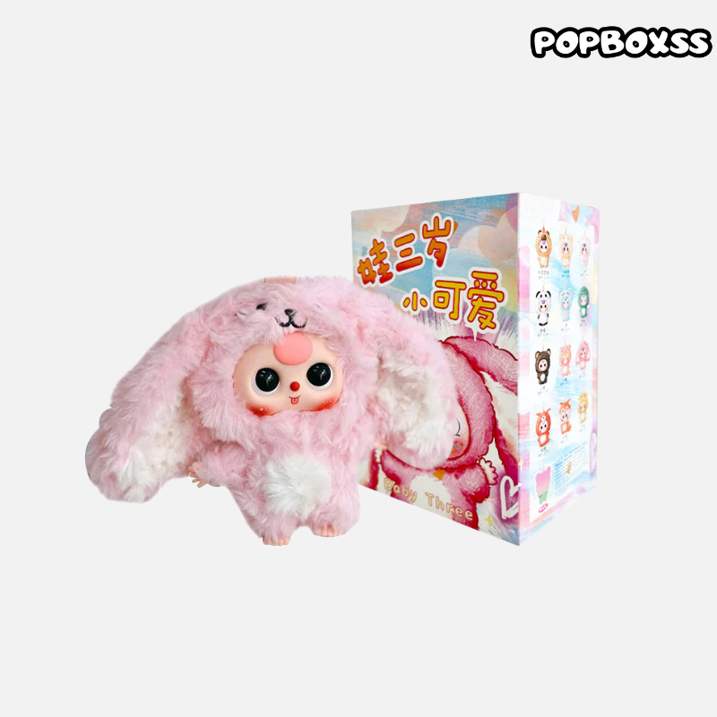 Baby Three V3 Mini Cute Series Plush Dolls. Blind Box