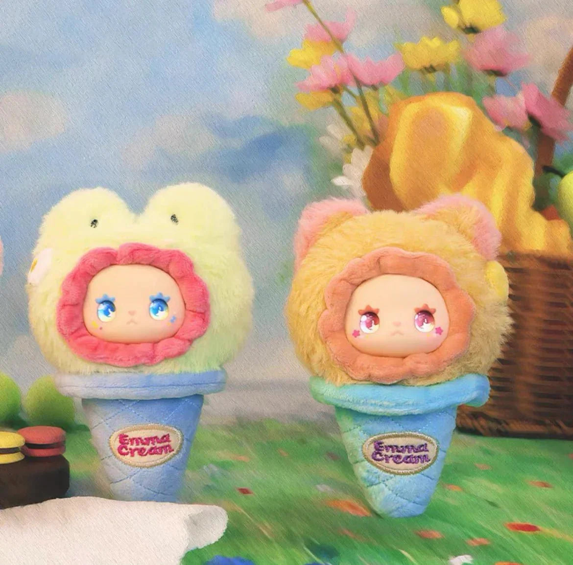 LOVELY EMMA Scoop Ice Cream Series Plush Dolls. Blind Box