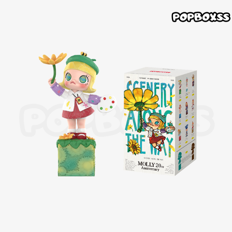 POP MART MOLLY 20th Anniversary Scenery Along the Way Series Figure Blind Box