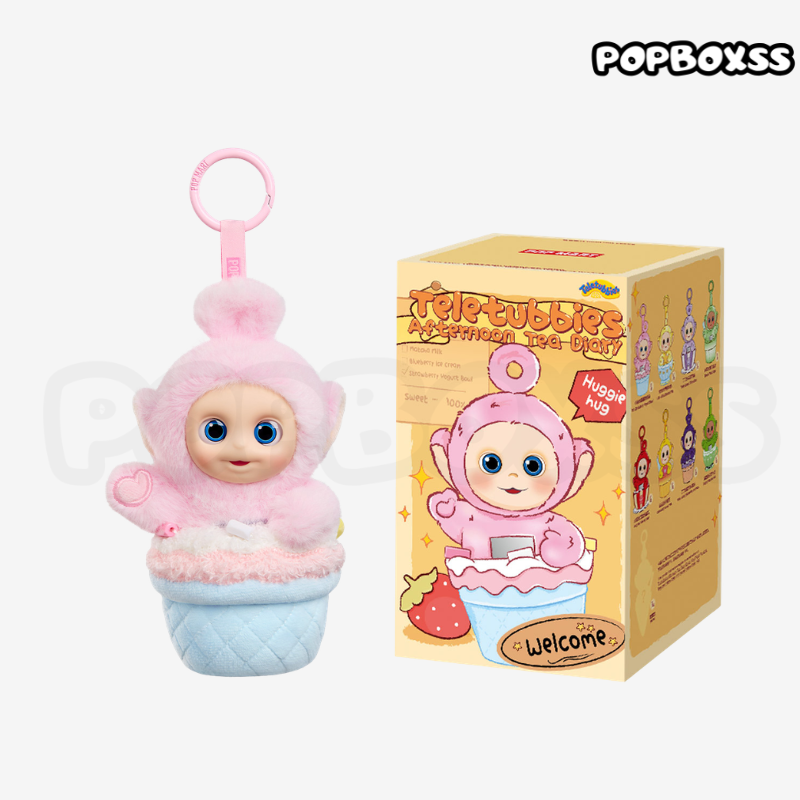POPMART Teletubbies Afternoon Tea Diary Series Vinyl Plush Pendant