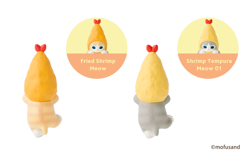 Sonny angel HIPPERS mofusand Shrimp Meow Series（PRE ORDER）