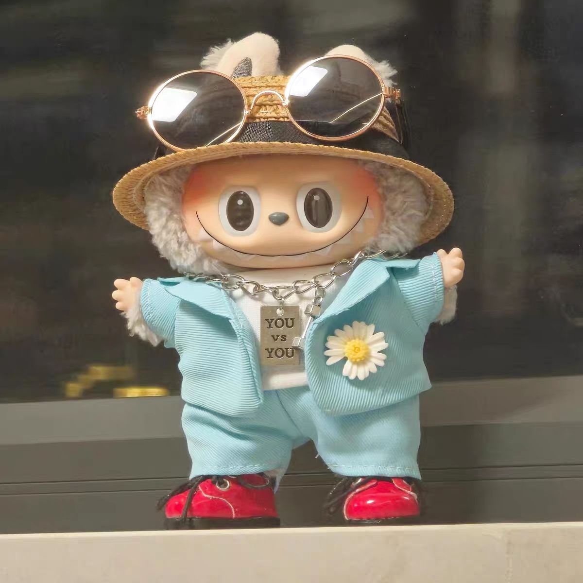 G-Dragon's same style labubu doll clothes(No doll)