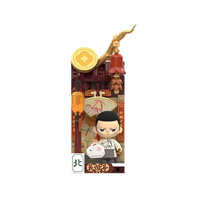 Wealthy Snake's New Year Celebration -Fortunate Hand Series Block Figures