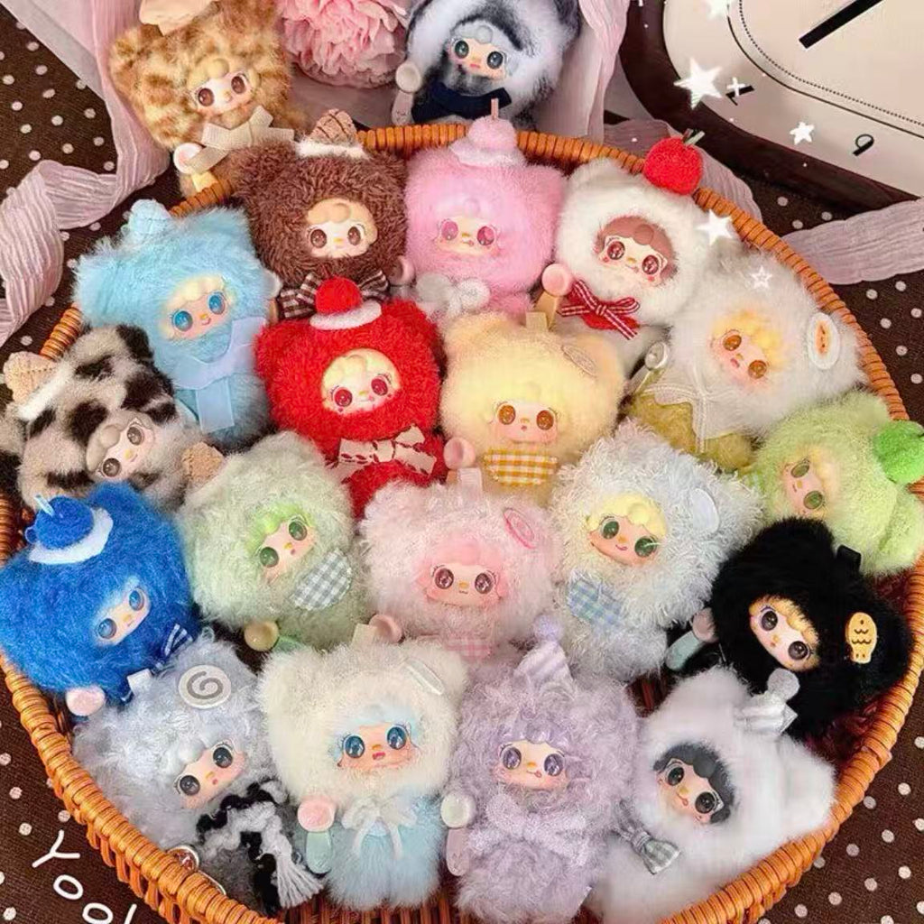 Yooki V4 Just A Bite Series Plush Vinyl Pendant Blind Box